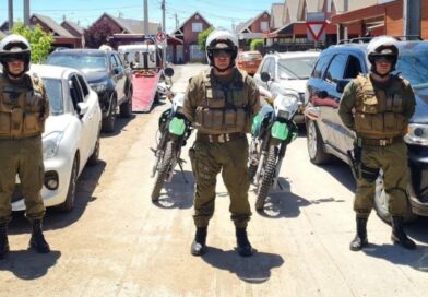 Carabineros detuvo en Chillán a sujeto que mantenía en su poder 4 vehículos con encargo por robo